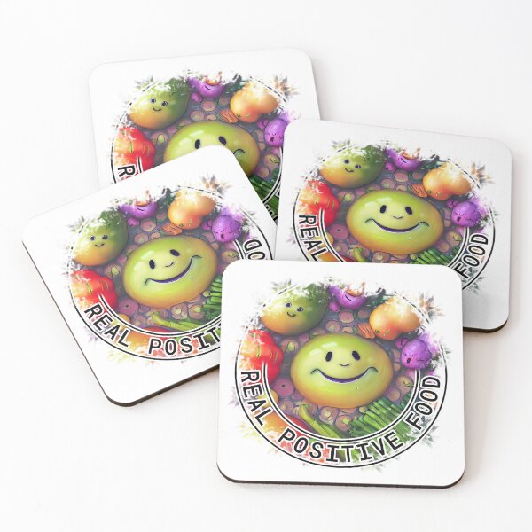 Item preview, vegetables, Real Positive Food! designed and sold by Digisabella.