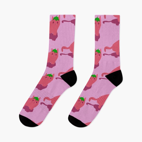 Item preview, Kawaii Strawberry Cat - Collage Animation  designed and sold by jolabrese.