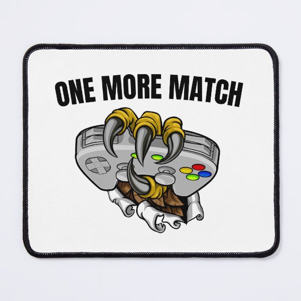 Item preview, One More Match Funny Frustrated Gaming Beast designed and sold by Gamicnum.