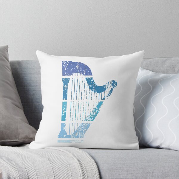 Item preview, retro harp designed and sold by piesdesignart.