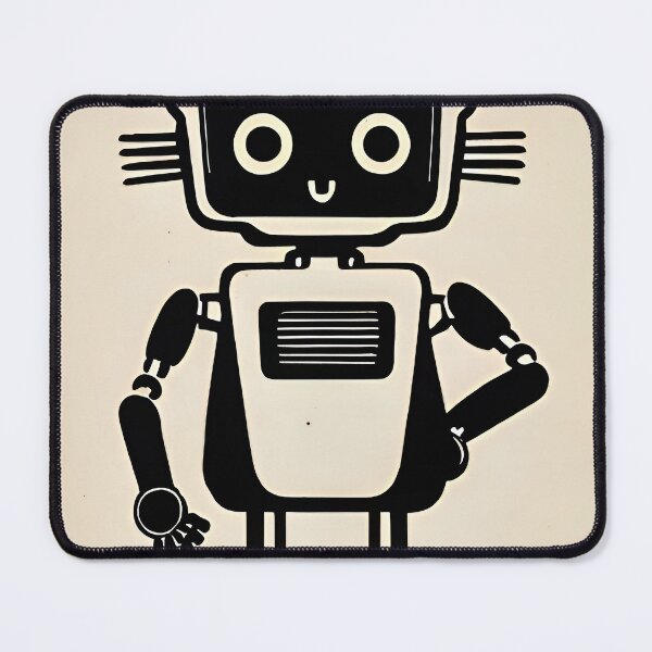 Item preview, Robo-Kitty Friend designed and sold by DangerRabbit.