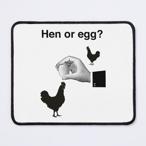 Item preview, Chicken or egg quote, which came first designed and sold by Mauswohn.