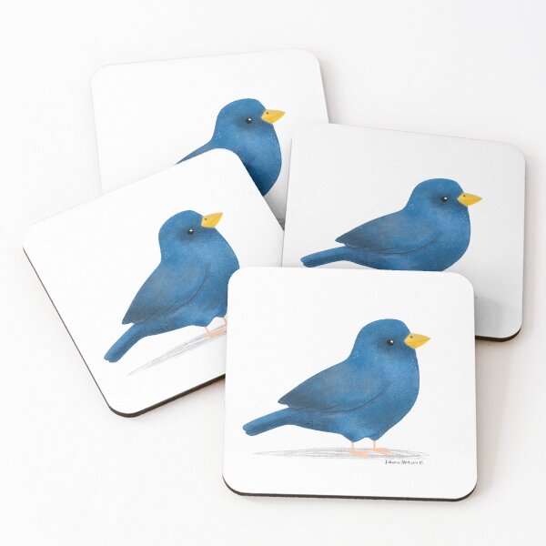 Item preview, Blue Finch Bird designed and sold by julianamotzko.
