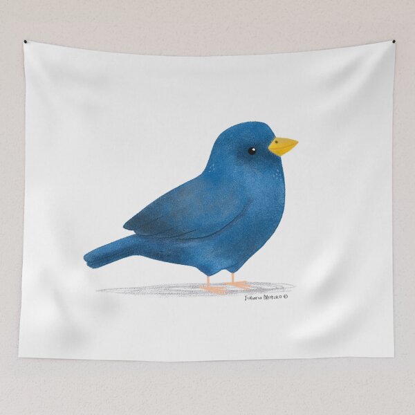 Item preview, Blue Finch Bird designed and sold by julianamotzko.