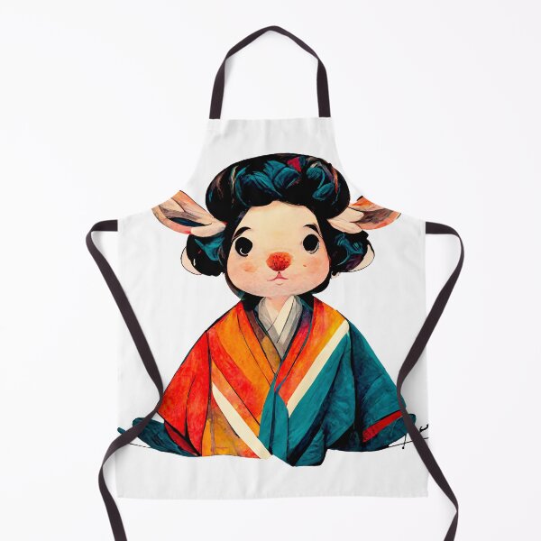 Item preview, Cute Rudolph Ukiyo-e style designed and sold by NoNameCreator.
