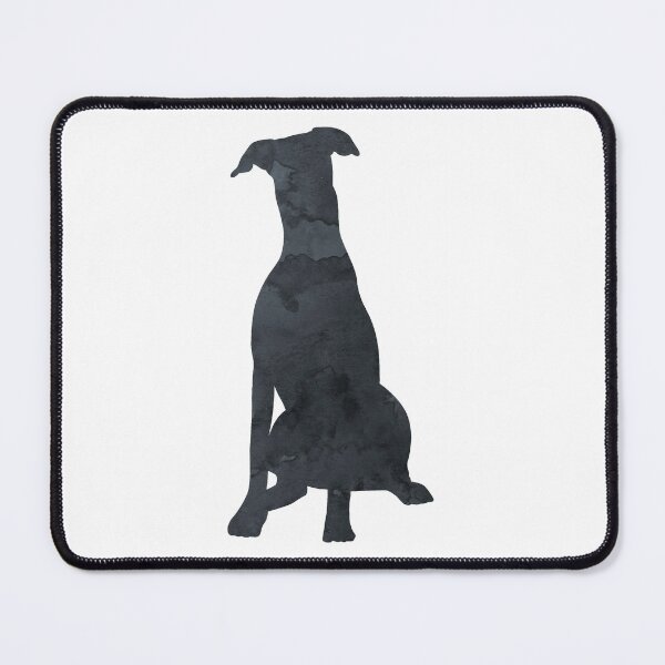 Item preview, Doberman Black Dog Silhouette, Simple, Minimalist designed and sold by BittenByErmines.