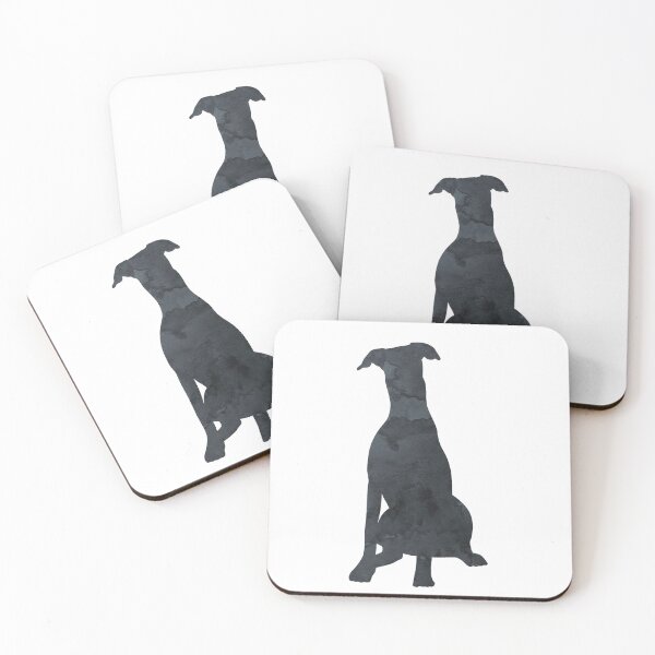 Item preview, Doberman Black Dog Silhouette, Simple, Minimalist designed and sold by BittenByErmines.