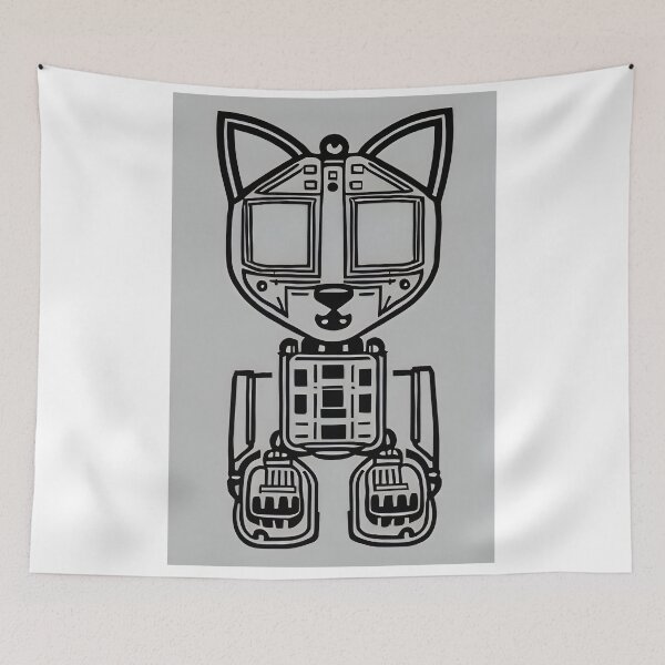Item preview, Circuit Cat designed and sold by DangerRabbit.