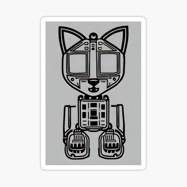 Item preview, Circuit Cat designed and sold by DangerRabbit.