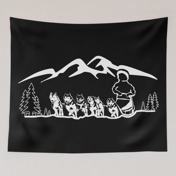 Item preview, Sled Dogs Husky Mushing designed and sold by BernhArt.