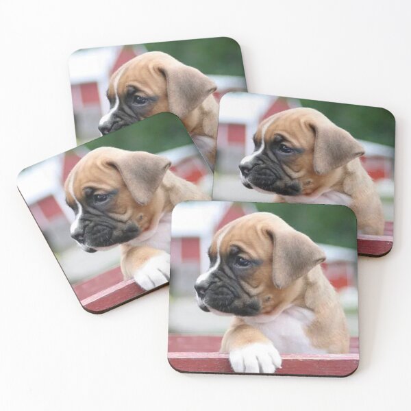 Item preview, Boxer Dog Puppy Curious designed and sold by DesignVertex.