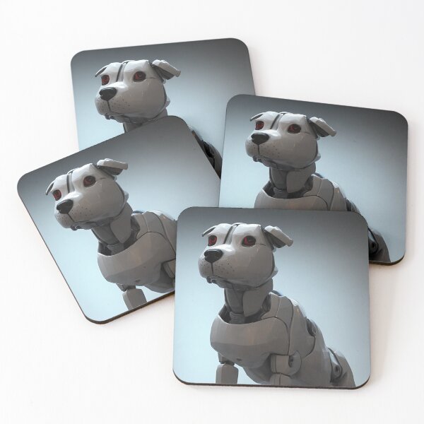 Item preview, Robot Dogs Staffie 2 designed and sold by HappyAiCcidents.