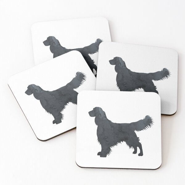 Item preview, English Springer Spaniel Black Dog Silhouette, Simple, Minimalist designed and sold by BittenByErmines.