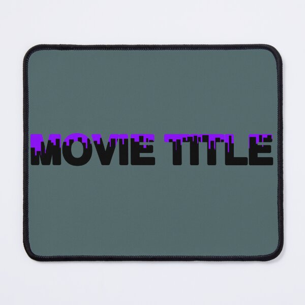 Item preview, Movie Title text graphic Purple designed and sold by MDHairston2.