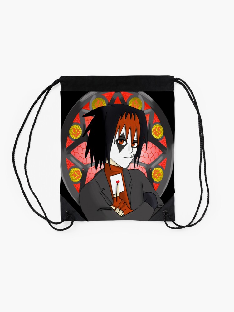 Thumbnail 2 of 3, Drawstring Bag, Okami Stained Glass designed and sold by ProjectHybrid.