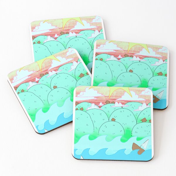 Item preview, Sea of Hills designed and sold by Kittuexe.