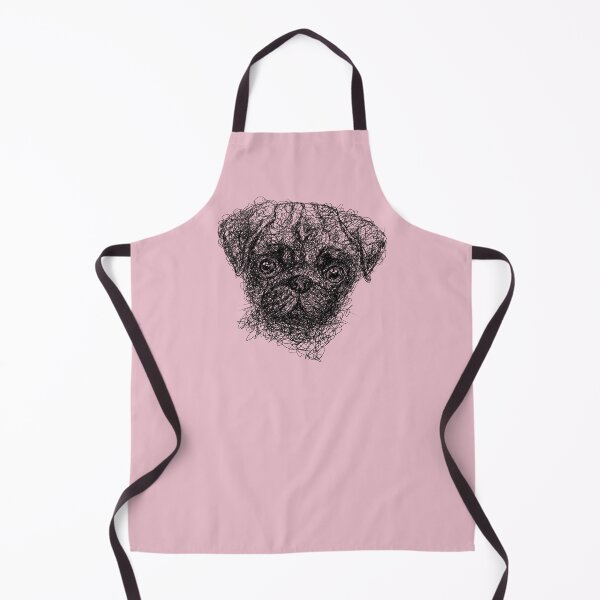 Item preview, Pug Mops Doodle Art designed and sold by Kabira77.