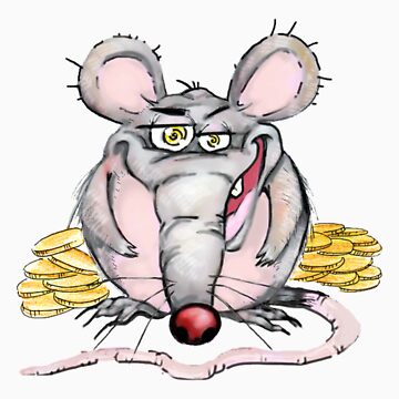 Artwork thumbnail, Greedy Rat by Anthropolog