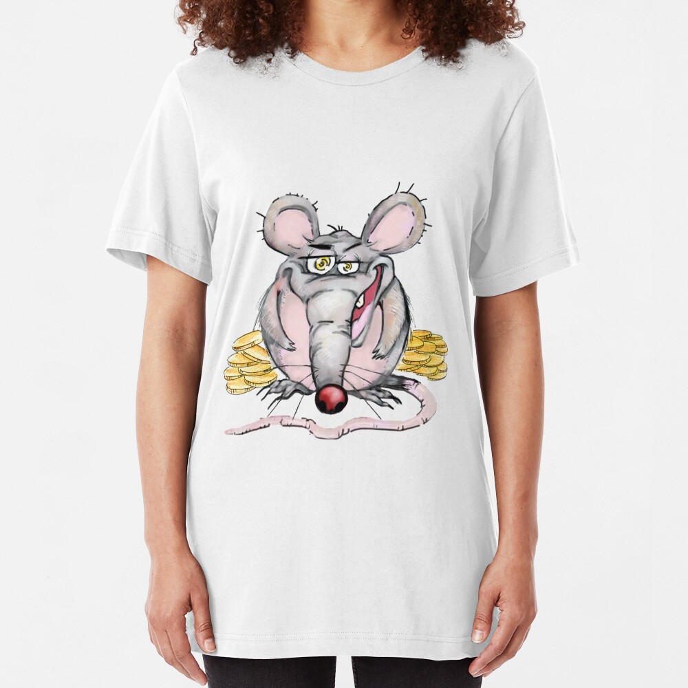 Greedy Rat Slim Fit T-Shirt