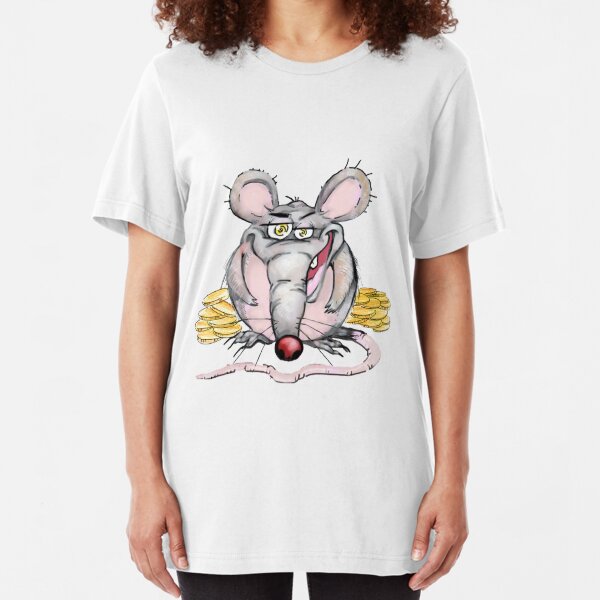 Greedy Rat Slim Fit T-Shirt