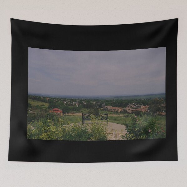 Item preview, Park Bench View from Forsberg Iron Spring Park designed and sold by chillbilldill.