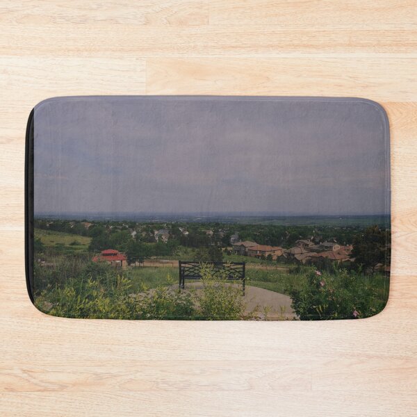 Item preview, Park Bench View from Forsberg Iron Spring Park designed and sold by chillbilldill.