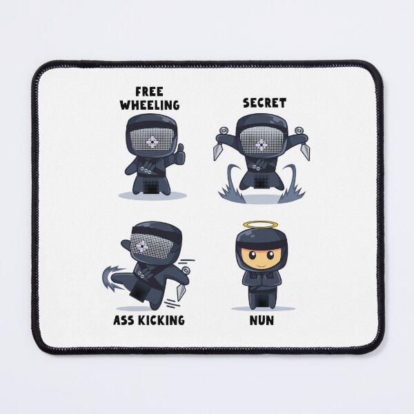 Item preview, Sister Beatrice - the Freewheeling, Secret, Ass Kicking Nun designed and sold by nerd-girl-art.