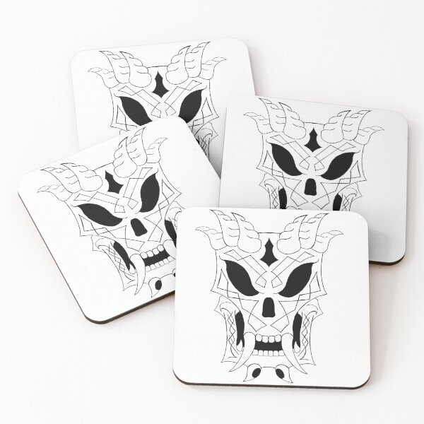 Item preview, tribal skull n 2 designed and sold by fkingreaper.