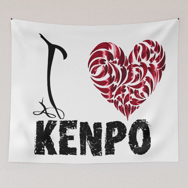 Item preview, Kenpo T Shirt Design I Love Kenpo designed and sold by MartialArtsNerd.