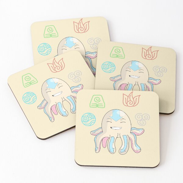 Item preview, Avatar Aang in the form of an octopus designed and sold by FoxsJob.