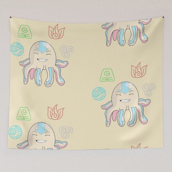 Item preview, Avatar Aang in the form of an octopus designed and sold by FoxsJob.