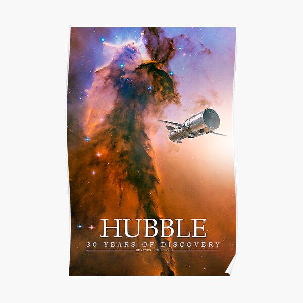 "Hubble 30 Years of Discovery" Poster for Sale by arthook Redbubble
