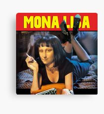 Pulp Fiction - Mona Lisa Canvas Print