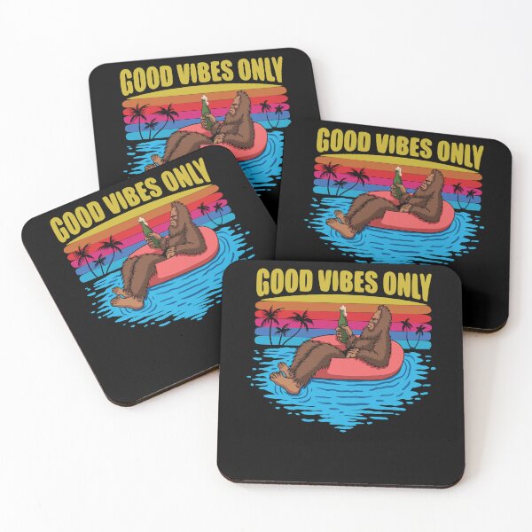 Item preview, Bigfoot is relaxing swim ring, Good Vibes Only designed and sold by TADYSHOP.