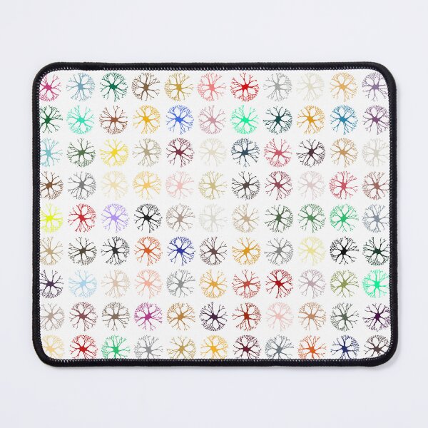 Item preview, Neuronal Abstract Multicolour Art designed and sold by Pixel4Art.