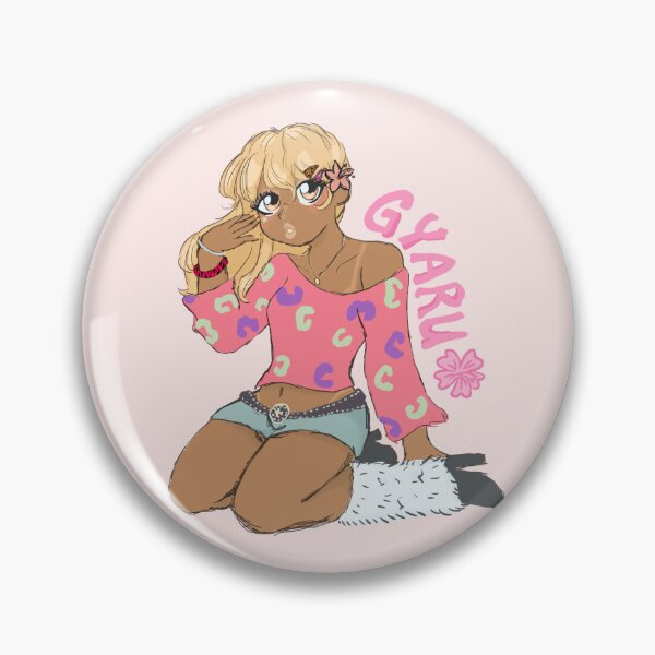 Item preview, Gyaru girl designed and sold by menadoodles.