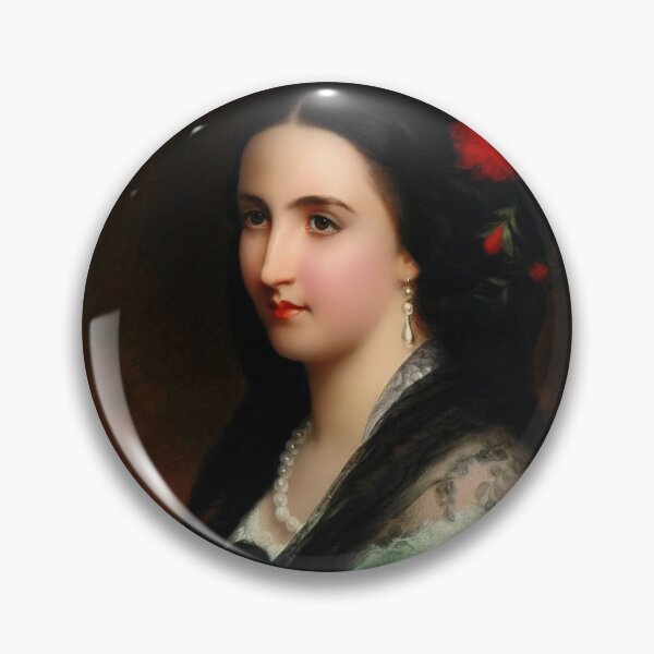 Item preview, Empress Carlota of Mexico by Hermann Winterhalter Remastered Xzendor7 Classical Art Old Masters Reproductions designed and sold by Xzendor7 Digital Art Creations.