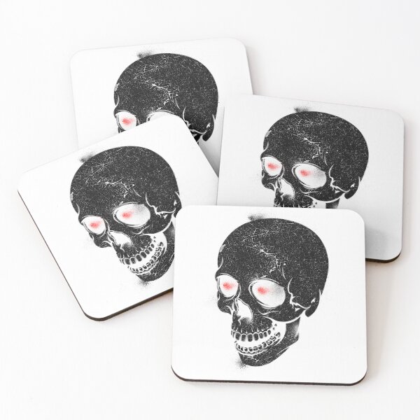 Item preview, Skull tag black designed and sold by ladstudio.