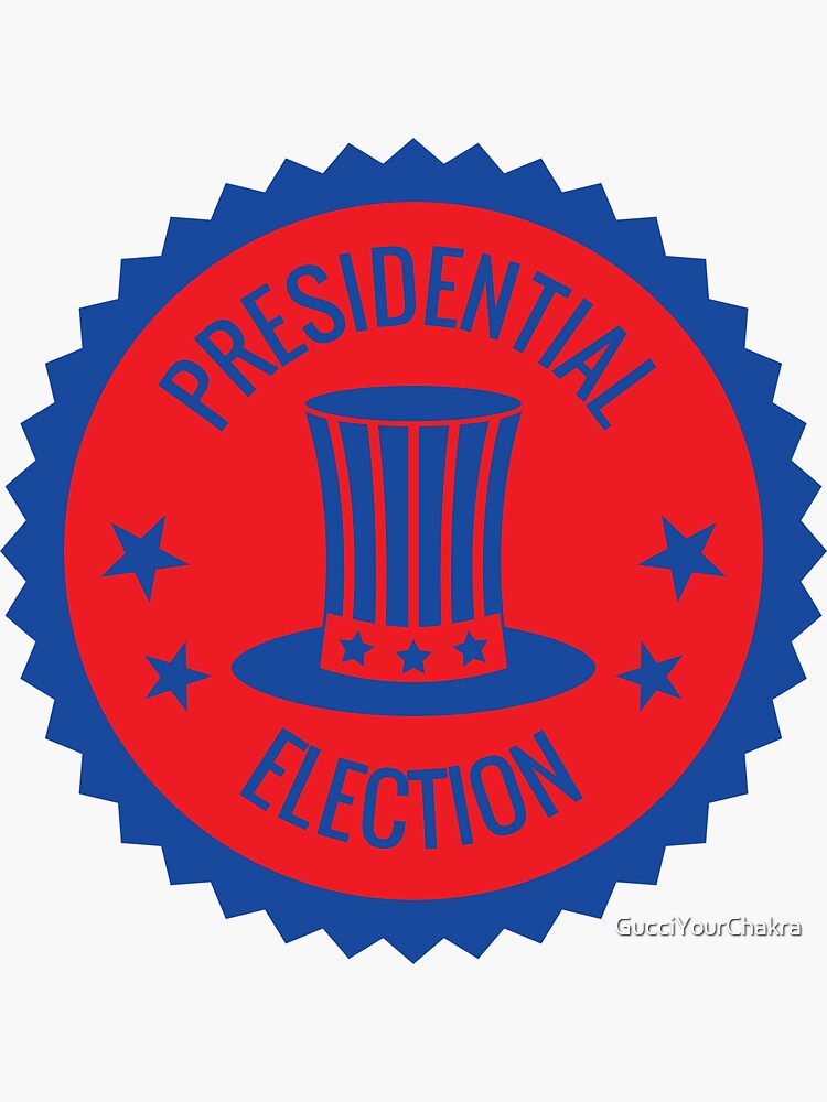 "Presidential Election 2024" Sticker for Sale by GucciYourChakra