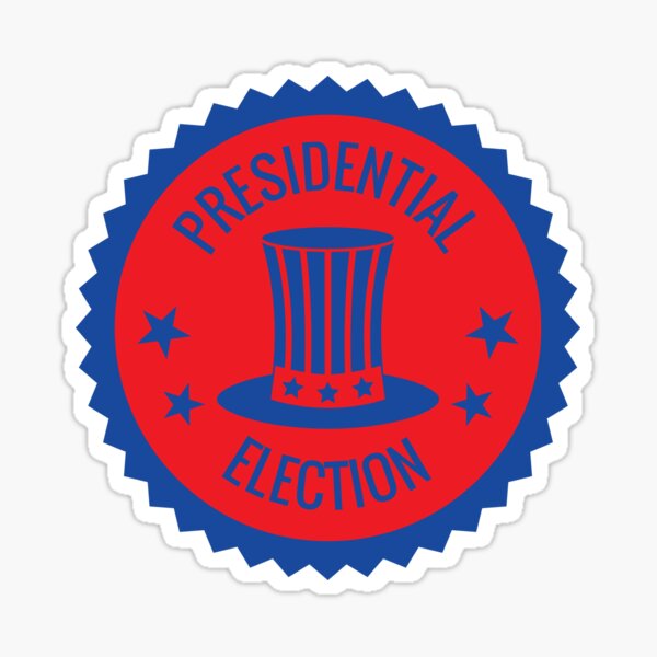 Presidential Election 2024 Sticker For Sale By GucciYourChakra   St,small,507x507 Pad,600x600,f8f8f8 