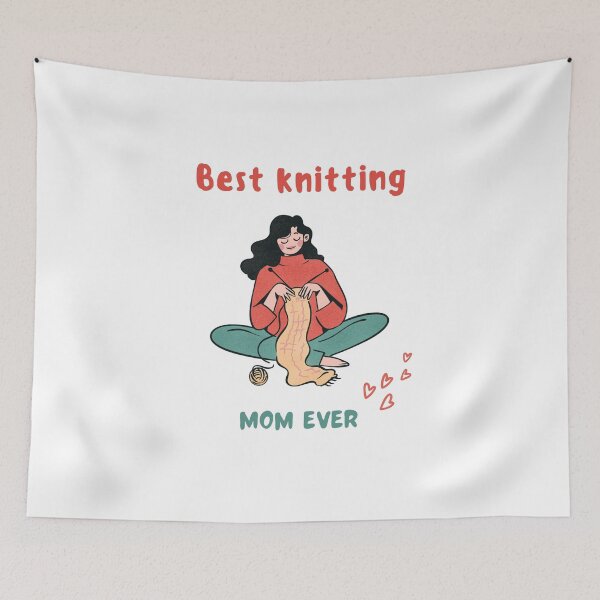 Item preview, Best Knitting Mom Ever designed and sold by erion-store.