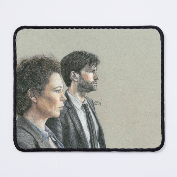 Item preview, David Tennant and Olivia Colman designed and sold by Millie Oldham.