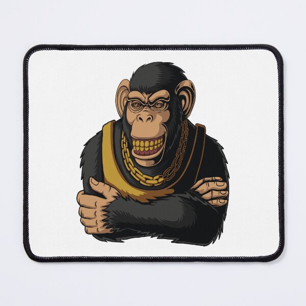 Item preview, Chimpanzee Smiling expression designed and sold by TADYSHOP.