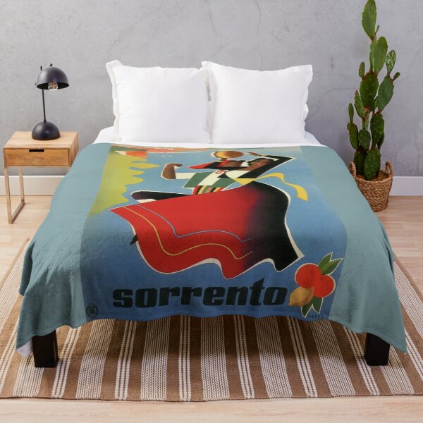 Item preview, Sorrento vintage Italian travel advertising designed and sold by aapshop.
