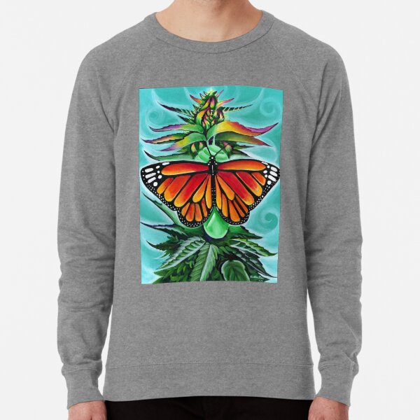 Cannabis Transformation Lightweight Sweatshirt