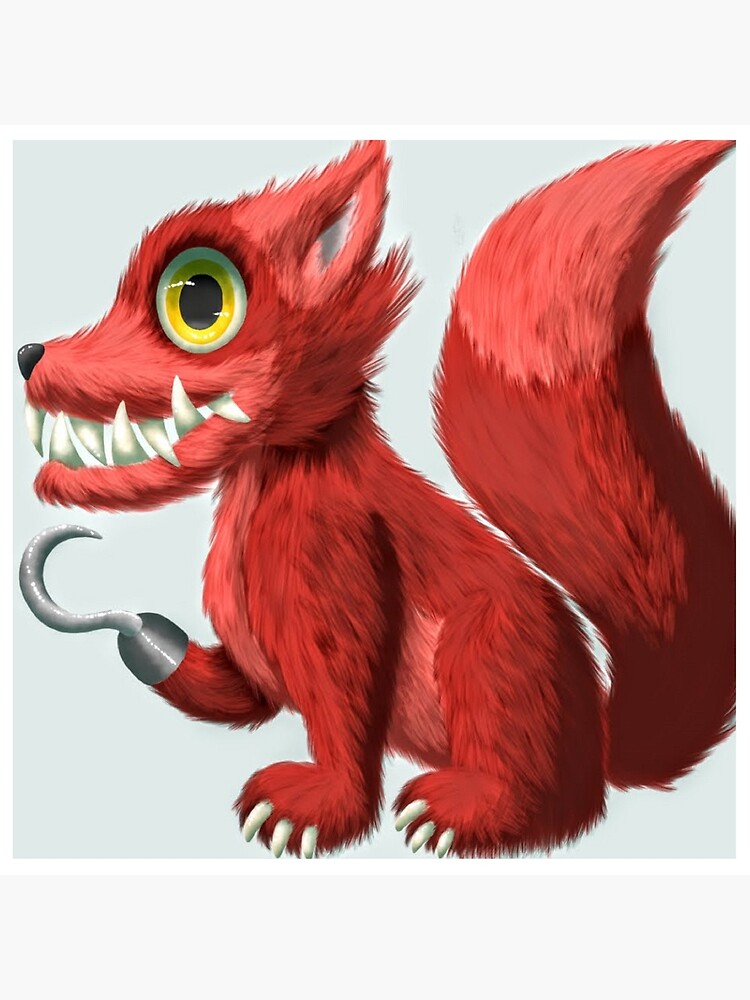 Foxy Jumpscare | Art Board Print