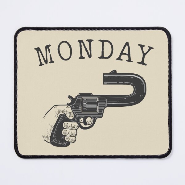Item preview, monday gun designed and sold by VinagreShop.
