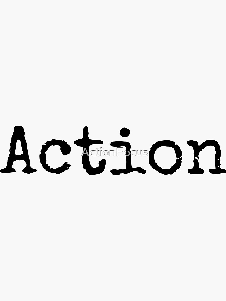 take-action-minimalist-motivational-aid-sticker-for-sale-by