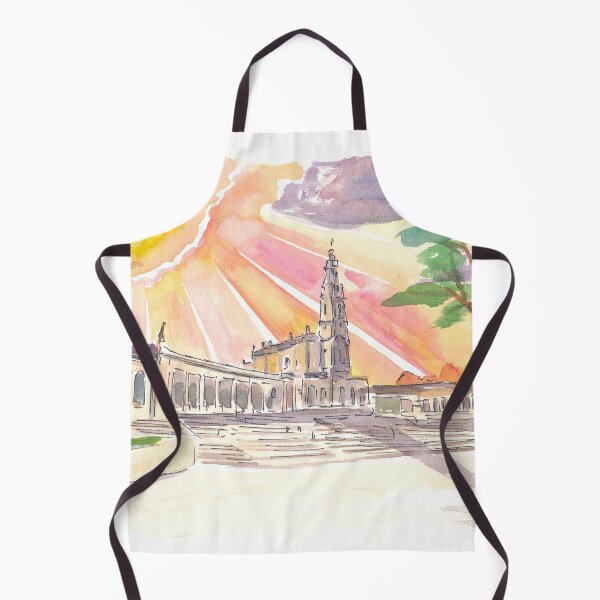 Item preview, Sunset over Sanctuary of Our Lady of the Rosary of Fátima designed and sold by artshop77.