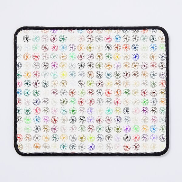 Item preview, Neuronal Abstract Multicolour Art designed and sold by Pixel4Art.